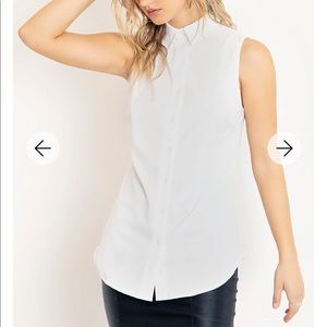 🤍NEW🤍 Blackmilk White Business Time Shirt